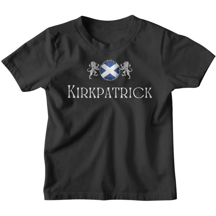 Kirkpatrick Clan Scottish Family Name Scotland Heraldry Youth T-shirt
