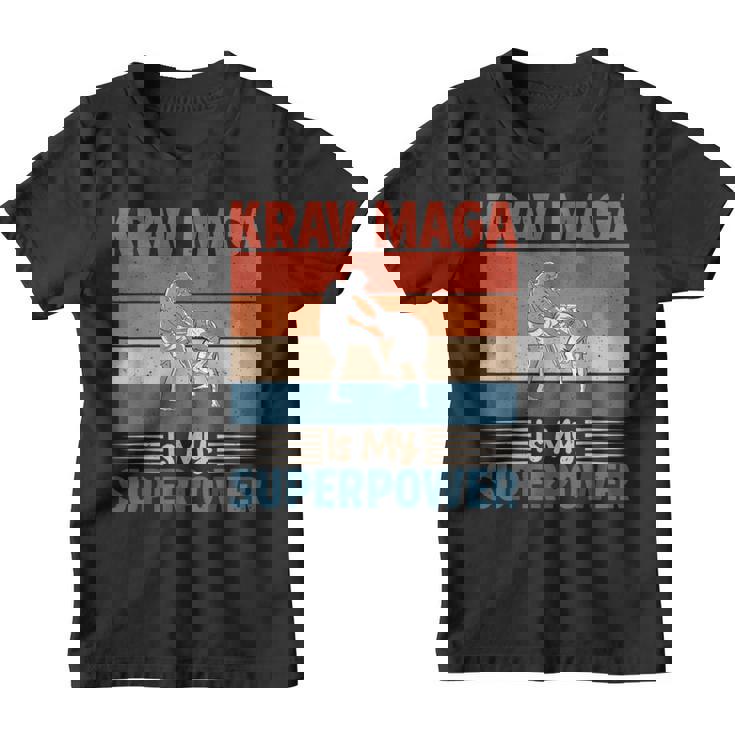 Krav Maga Es Mi Superpoder Krav Maga Camiseta niño