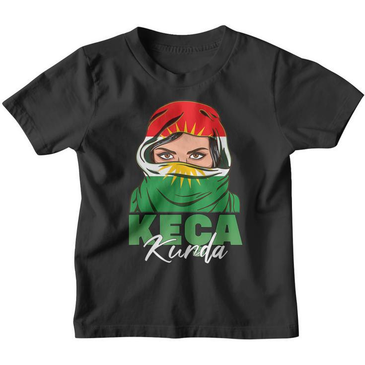 Kurdish Flag Kurdistan Kinder Tshirt