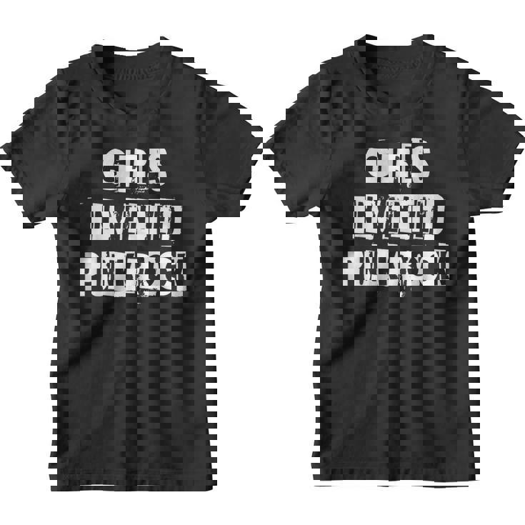 Las Niñas Inventaron El Punk Rock Camiseta niño