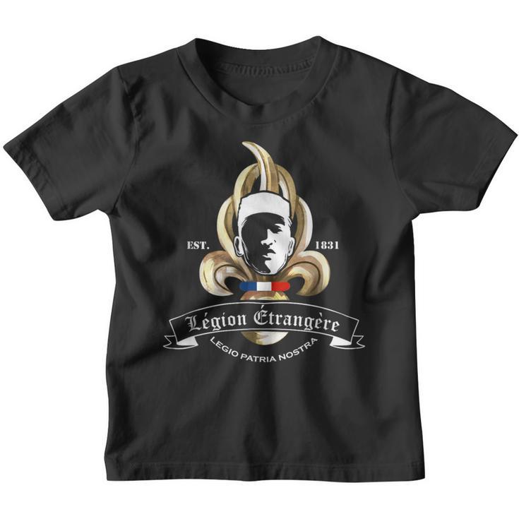 Legion Etrangere Est 1831 Legio Patria Nostra Kinder Tshirt