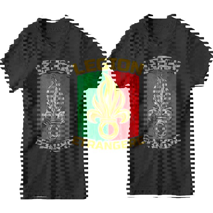Legion Etrangere Legion Étrangère Française Blason Youth T-shirt