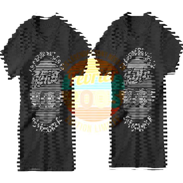 Les Legendes Sont Nees En Fevrier 2005 18Ème Anniversaire Youth T-shirt