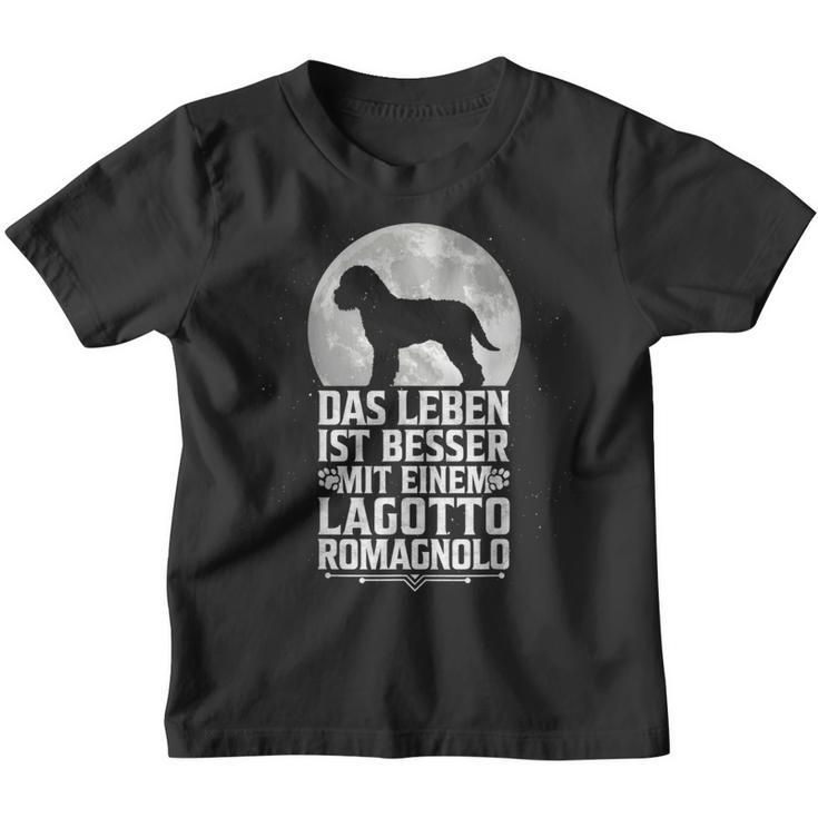 Life Is Better With Lagotto Romagnolo Truffle Dog Owner Kinder Tshirt