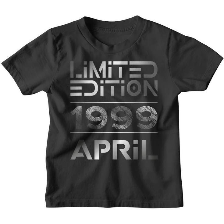 Limited Edition April 1999 Mann Frau 25 Geburtstag Kinder Tshirt