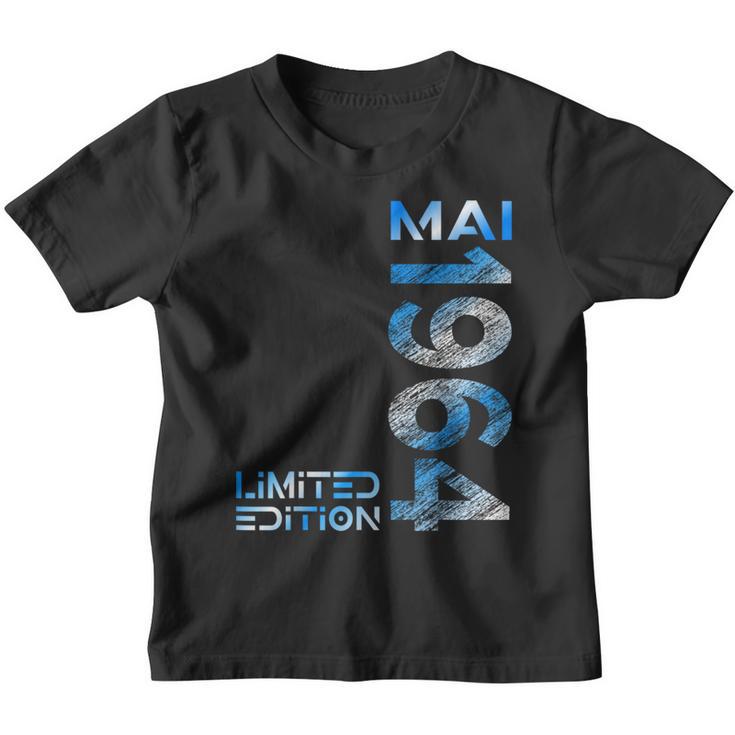 Limited Edition Mai 1964 Mann Frau 60 Geburtstag Kinder Tshirt