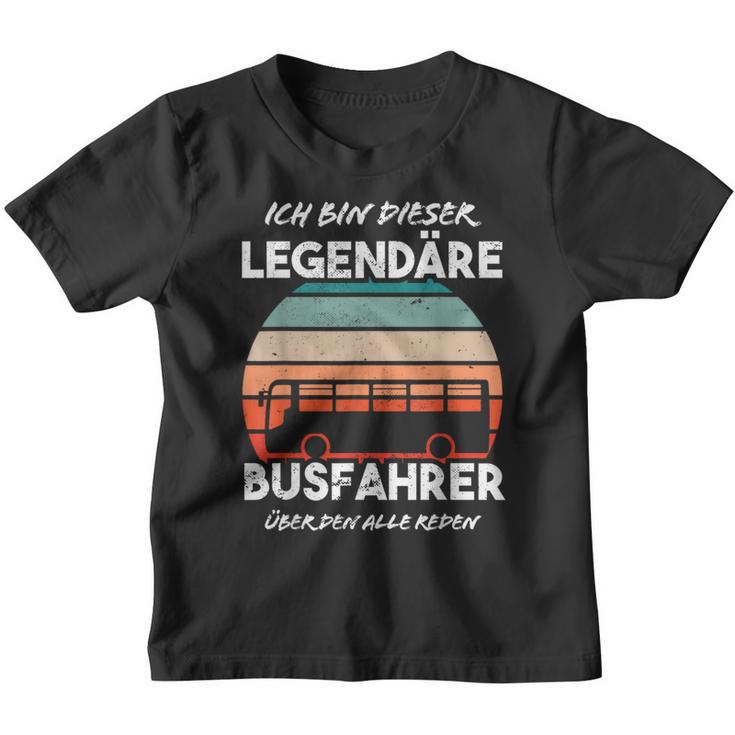 Line Bus Best Bus Driver Kinder Tshirt