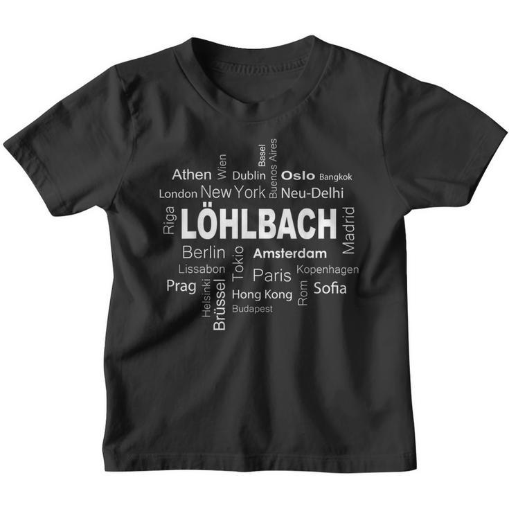 Löhlbach New York Berlin Löhlbach Meine Hauptstadt Kinder Tshirt