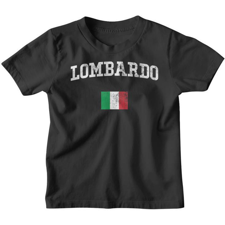 Lombardo Family Name Personalized Youth T-shirt
