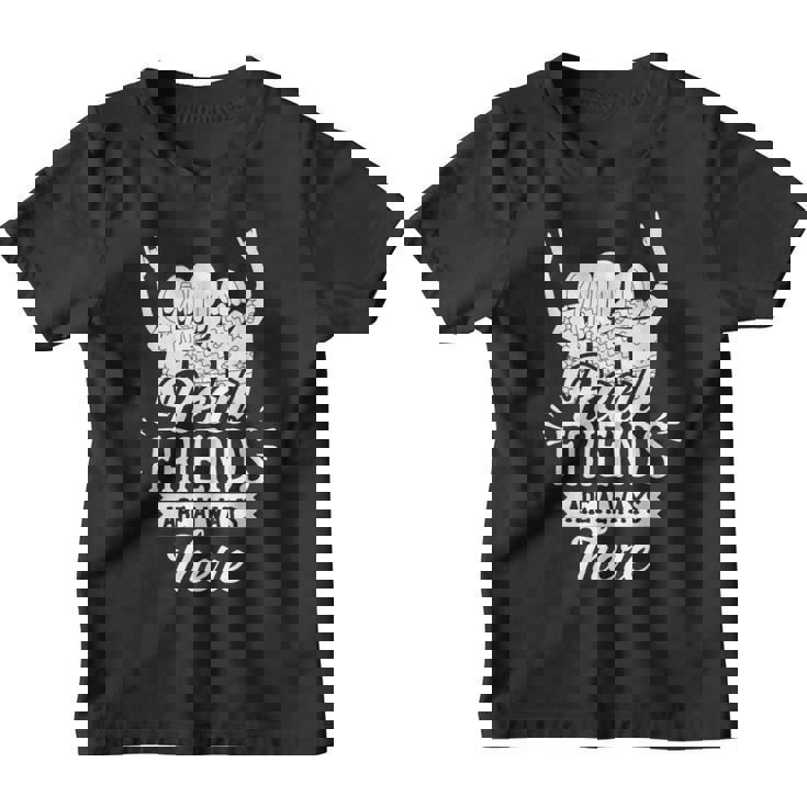 Los Amigos Reales Siempre Están Allí Amigo Amigo Amistad Camiseta niño