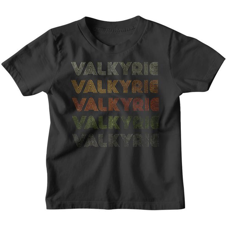 Love Heart Valkyrie GrungeVintage Style Valkyrie Kinder Tshirt