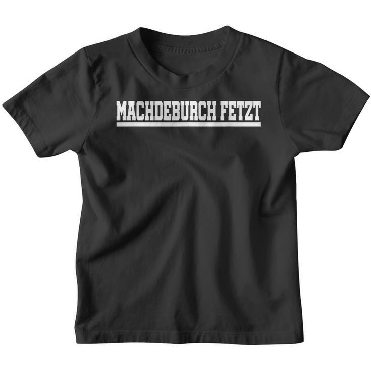 Machdeburch Fetz I Typisch Magdeburg I Magdeburg Kinder Tshirt