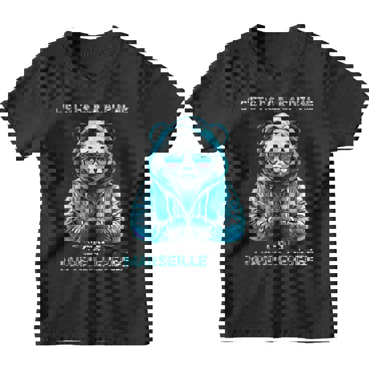 Marseille Fan C'est Pas La Capitale C'est Marseille Bébé Youth T-shirt