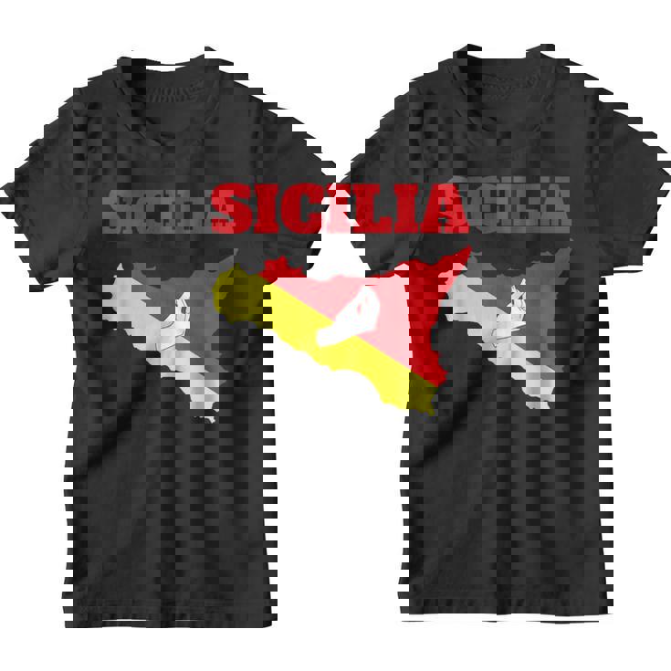 Mata Que Bella Sicilia Camiseta niño