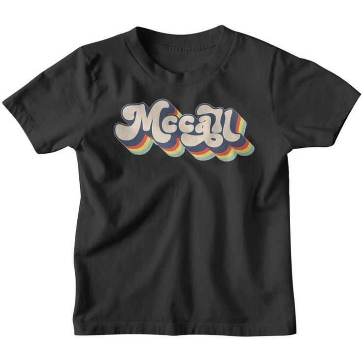 Mccall Family Name Personalized Surname Mccall Youth T-shirt
