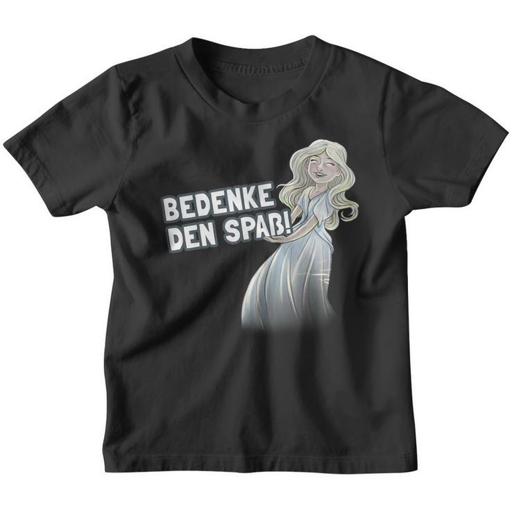 Mimi Bedenke Den Spaß Kinder Tshirt