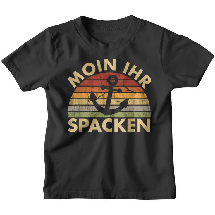 Moin Ihr Spacken Kinder Tshirt