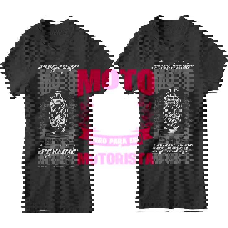 Motera Divertido Tengo Mi Propio Motorista Motociclist Camiseta niño