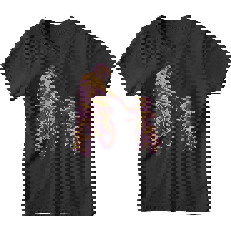 Motocross Padre E Hijo Día Del Padre Camiseta niño