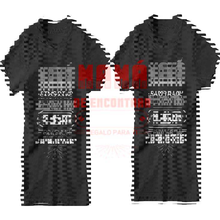 Mujer Día De La Madre Regalo Divertida Mamá E Hija Hijo Camiseta Camiseta niño