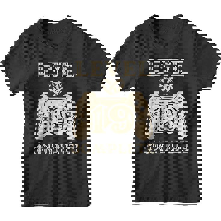 Nivel 19 Completo Para Hombres Idea De Regalo 19 Aniversario De Boda Camiseta niño