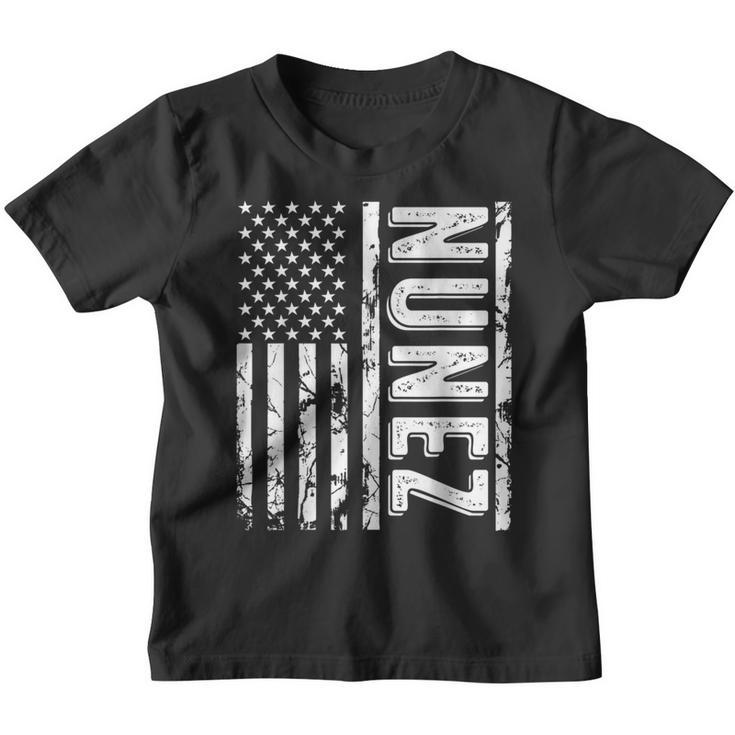 Nunez Last Name Surname Team Nunez Family Reunion Youth T-shirt