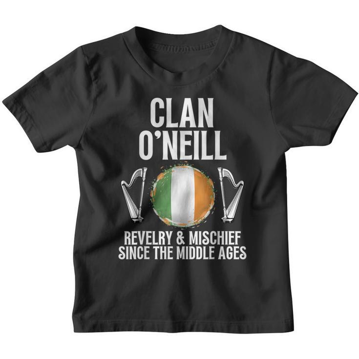 O’Neill Surname Irish Family Name Heraldic Celtic Clan Youth T-shirt