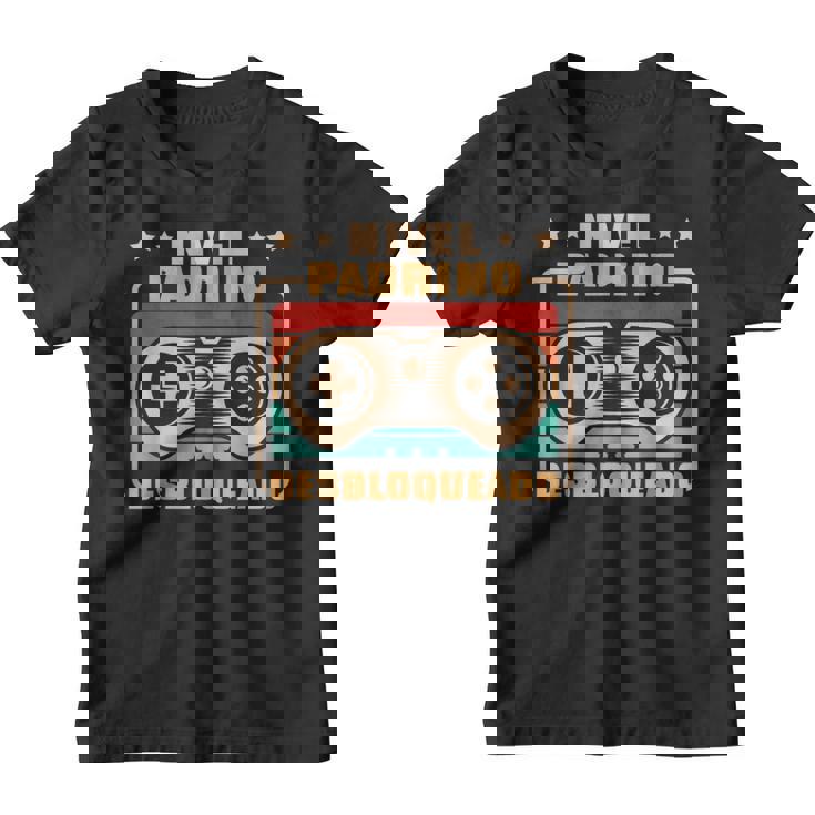 Padrino Nivel Padrino Desbloqueado Camiseta niño
