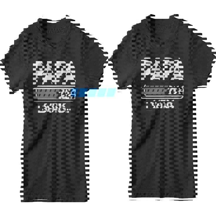 Papa 2024 Cargando Anuncio De Embarazo Soon To Be Papa Camiseta niño