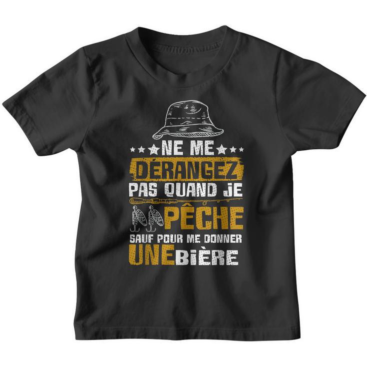 T-shirt Humour Pêcheur Et Une Bière - Cadeau Pour Pêcheur, Homme Ou Femme, Léger Et Confortable