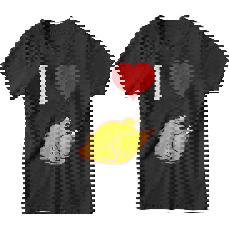 Pollo Asado Divertido I Love Pollo Camiseta niño