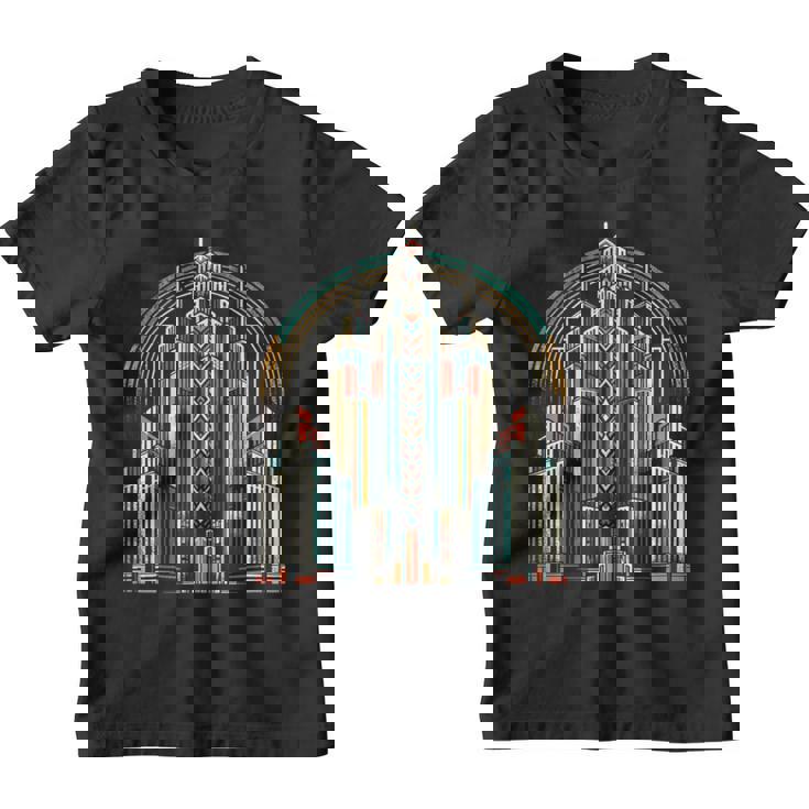 Rascacielos Vintage Camiseta Camiseta niño