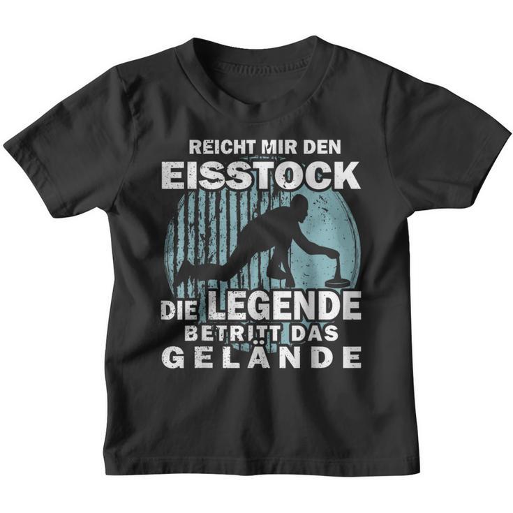 Reicht Mir Den Eisstock Protection Kinder Tshirt