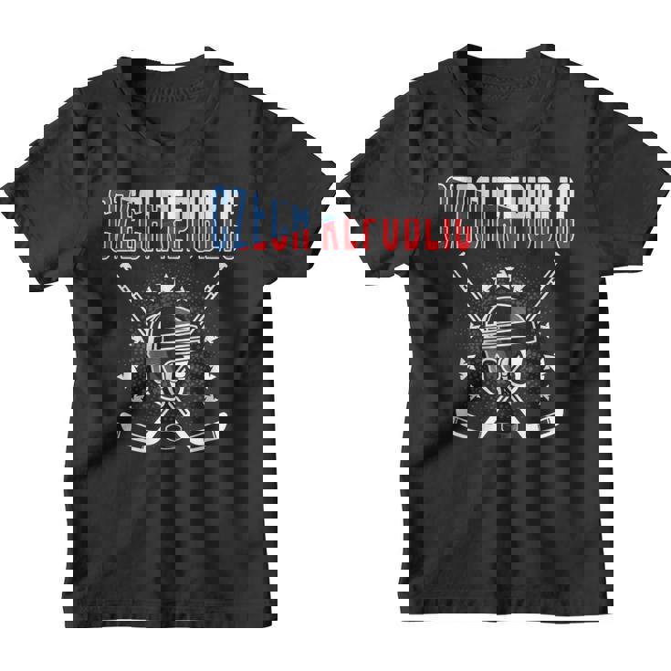 República Checa Amantes Del Hockey Sobre Hielo Jersey Fans Del Hockey Checa Camiseta niño