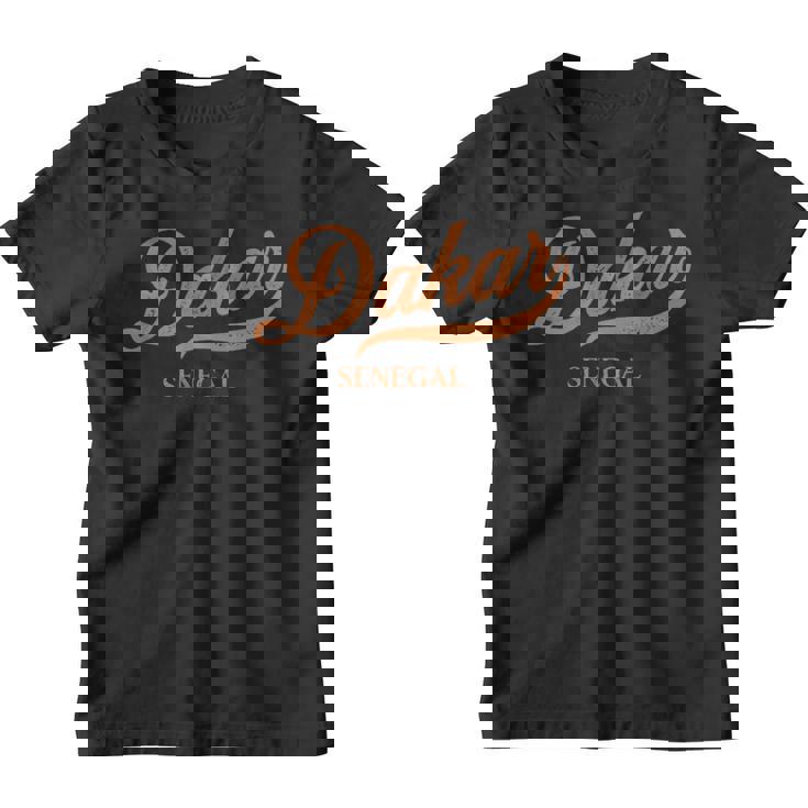 Rétro Sénégal City Vintage Dakar T-Shirt Cadeauxyz