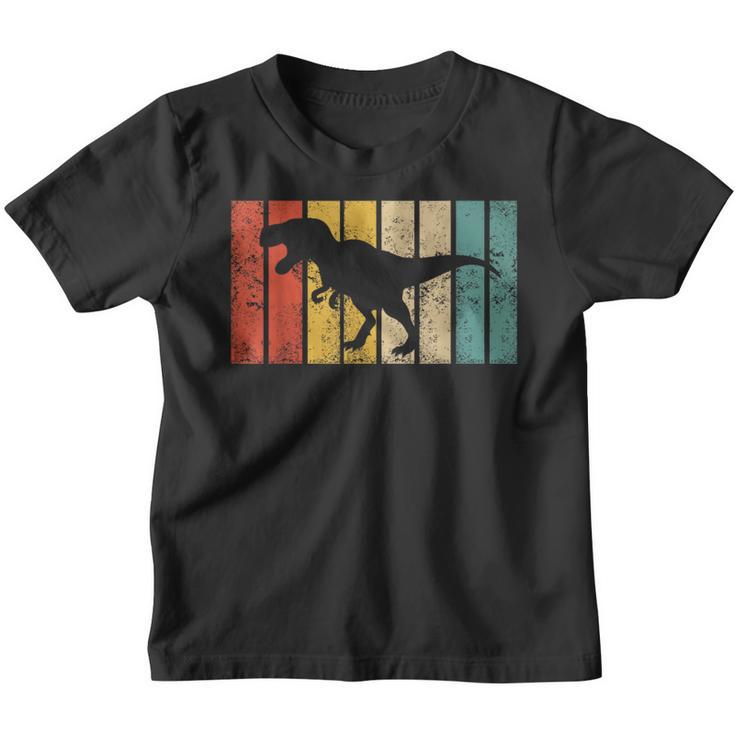 Retro Trex Dino Tyrannosaurus Dinosaur -Intage T-Rex Kinder Tshirt