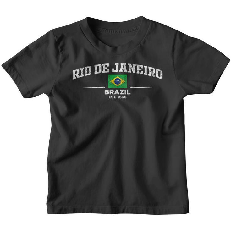 Rio De Janeiro Brazil Brasil Kinder Tshirt