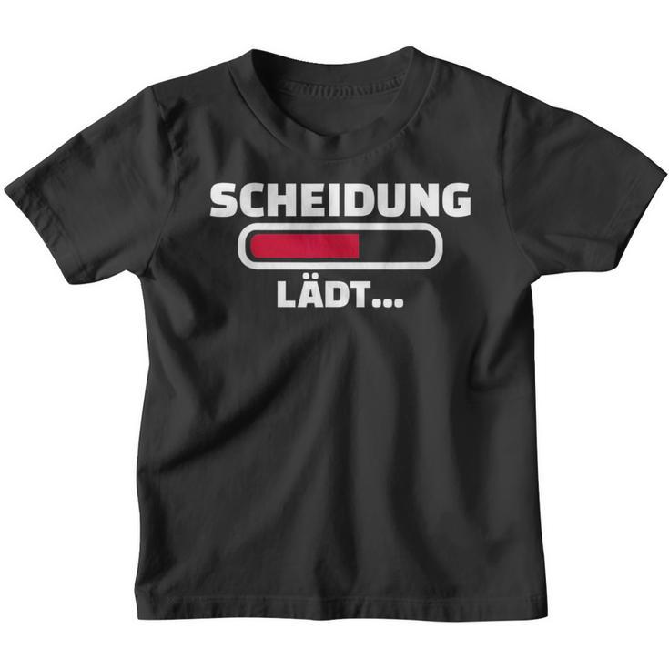 Scheidung Lädt Ladebar Kinder Tshirt