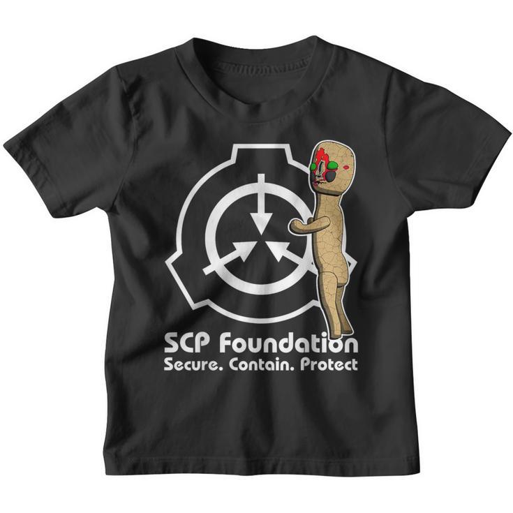 Scp-Stiftung Scp-173 S Kinder Tshirt