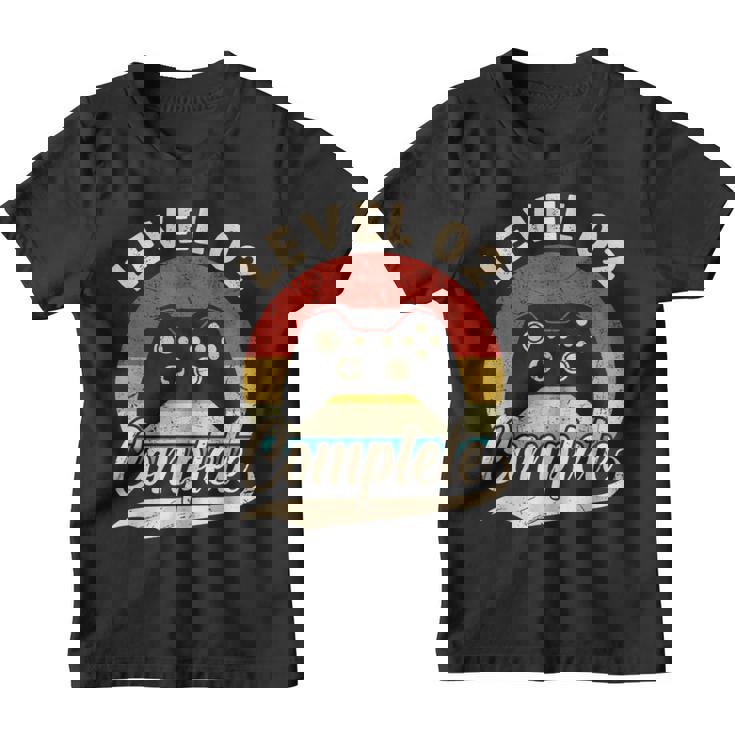 Segundo Aniversario De Bodas Para Esposo Esposa Nivel 2 Completo Camiseta niño