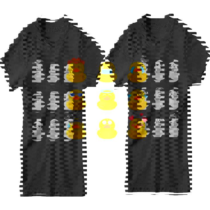 Simpáticos Patos Pequeños Niños Niñas Patos De Goma Patitos Camiseta niño