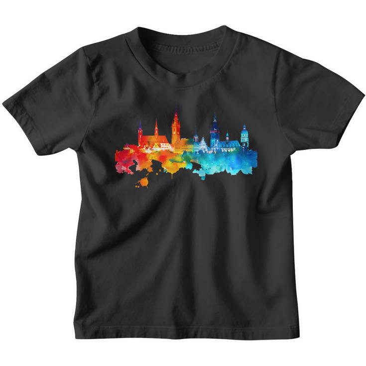 Skyline Nuremberg Kinder Tshirt