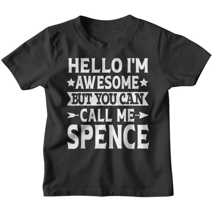 Spence Surname Call Me Spence Team Family Last Name Spence Youth T-shirt