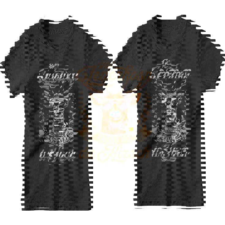 Suitable For Oktoberfest Lederhosen Costume Kinder Tshirt
