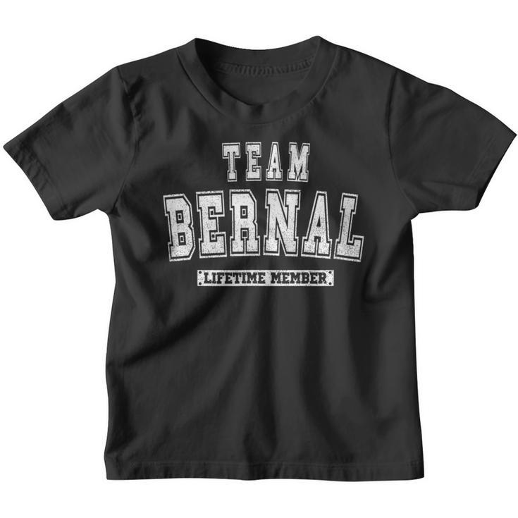 Team Bernal Lifetime Member Family Last Name Youth T-shirt
