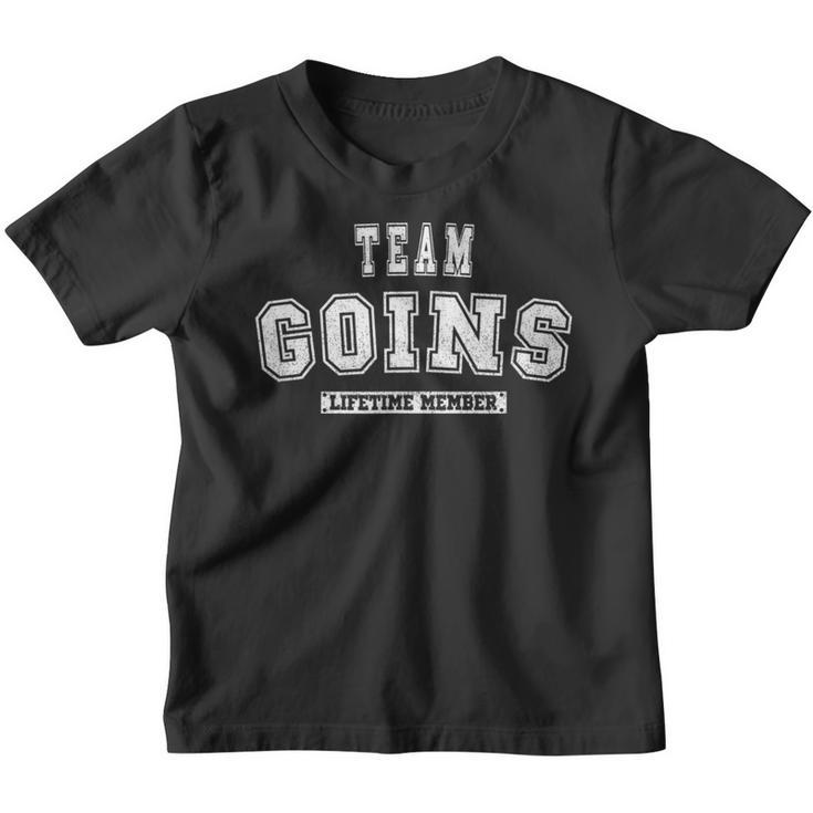 Team Goins Lifetime Member Family Last Name Youth T-shirt