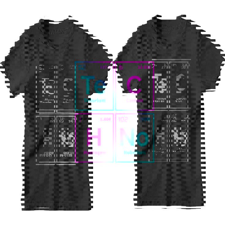 Techno Sintetizador Químico Rave Music Edm Music Festival Camiseta niño