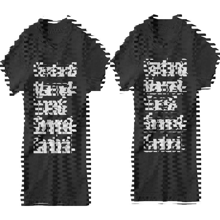 History Lovers Batallas De La Primera Guerra Mundial Historiador Camiseta niño