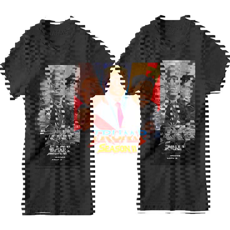 Trump Temporada 2 Coming 2024 Divertido Humor Adulto Donald Trump Camiseta niño