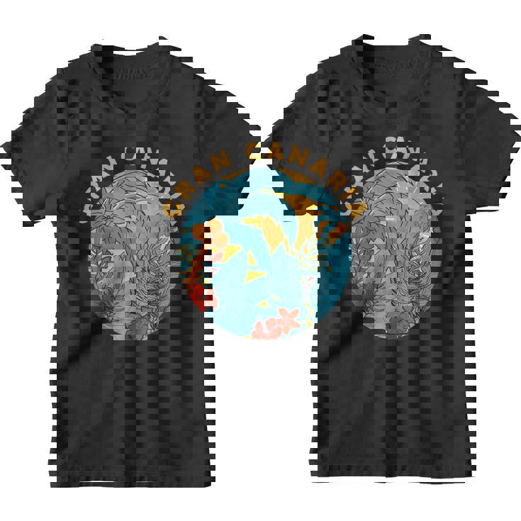 Vacaciones Españolas Deerano Islas Canarias Gran Canaria Camiseta niño
